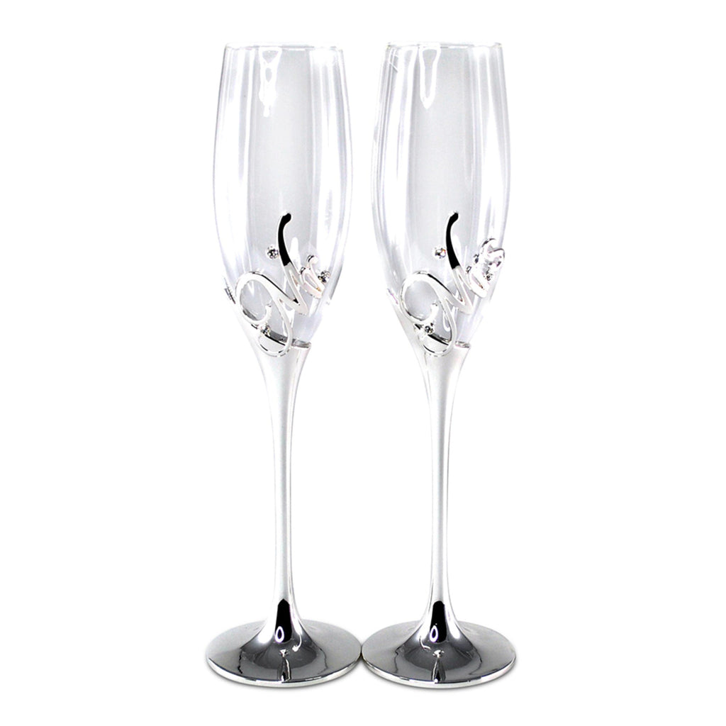 Champange Flutes - Infinity ACCESSORIES at World Of Decor NZ