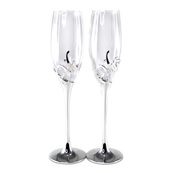 Champange Flutes - Infinity ACCESSORIES at World Of Decor NZ