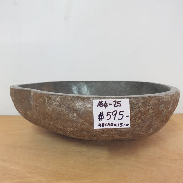 Stone Hand Basin Collections New Zealand 164 - 25 VOLCANIC ROCK at World Of Decor NZ