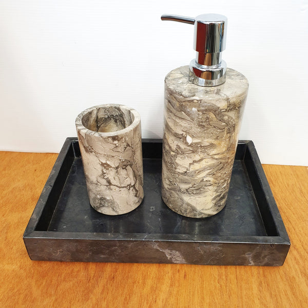 Marble Lotion Moisturise Soap Dispenser - Sunset BATHROOM at World Of Decor NZ
