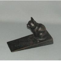 Cat Door Stop/Wedge METAL/CAST IRON at World Of Decor NZ