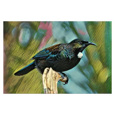 Tui Print on Glass WALLHANGING at World Of Decor NZ