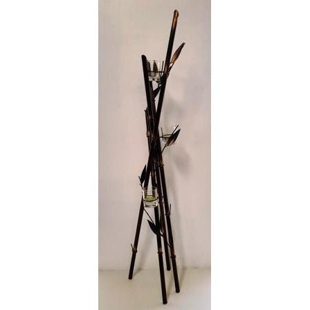 Metal Bamboo Branch 3 Candle Holders at World Of Decor NZ