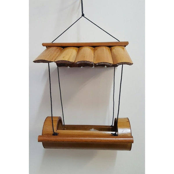 Bamboo House Bird Feeder Windchimes & Outdoors at World Of Decor NZ
