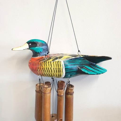 Duck Bamboo Wind Chimes Windchimes & Outdoors at World Of Decor NZ
