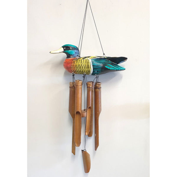 Duck Bamboo Wind Chimes Windchimes & Outdoors at World Of Decor NZ