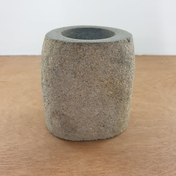 Volcano Stone Toothbrush Holder VOLCANIC ROCK at World Of Decor NZ