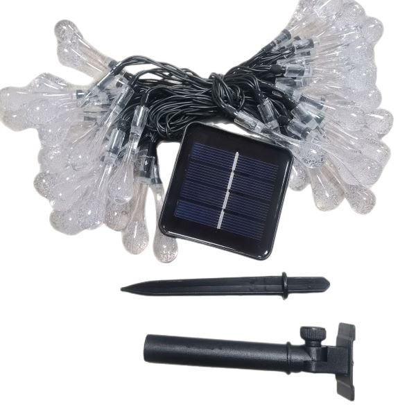 20 LED Solar Fairy Lights - Warm White GARDEN & OUTDOOR at World Of Decor NZ