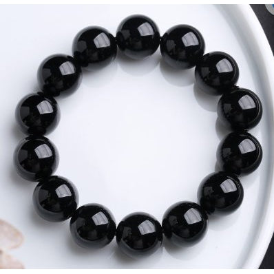 Black Obsidian Bracelet 15mm at World Of Decor NZ