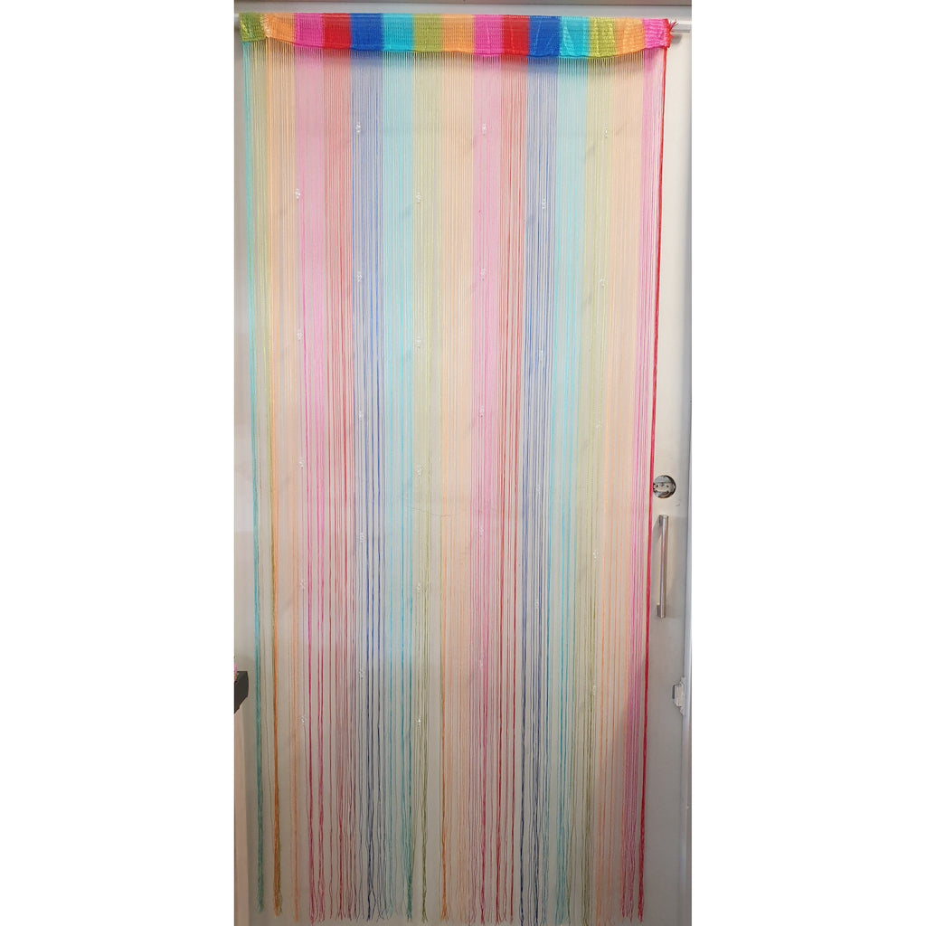 Fly String Curtain 3 Beaded - Multi Colour Home Accessories at World Of Decor NZ