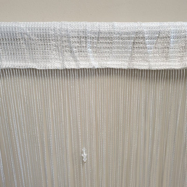 Fly String Curtain 3 Beaded - White Home Accessories at World Of Decor NZ