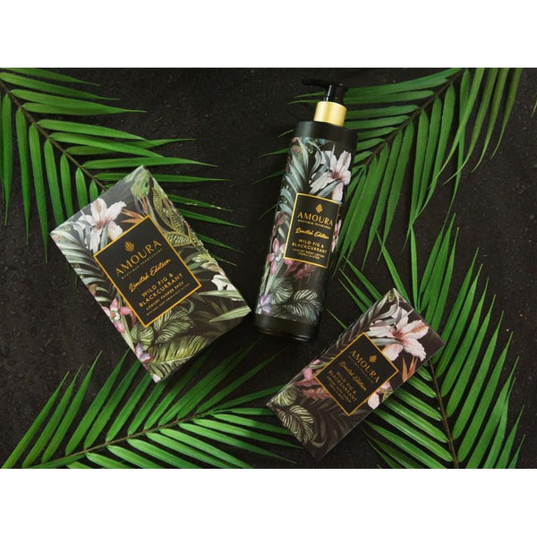 Amoura Luxury Fragrant Candles - Wild Fig & Blackcurrent CANDLES at World Of Decor NZ