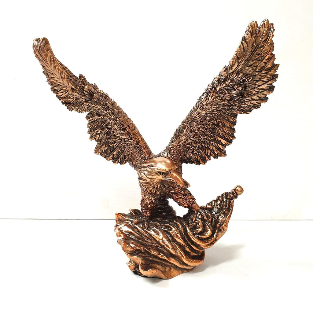 Eagle Statue 27cm SCULPTURE/ORNAMENT & ANIMAL at World Of Decor NZ