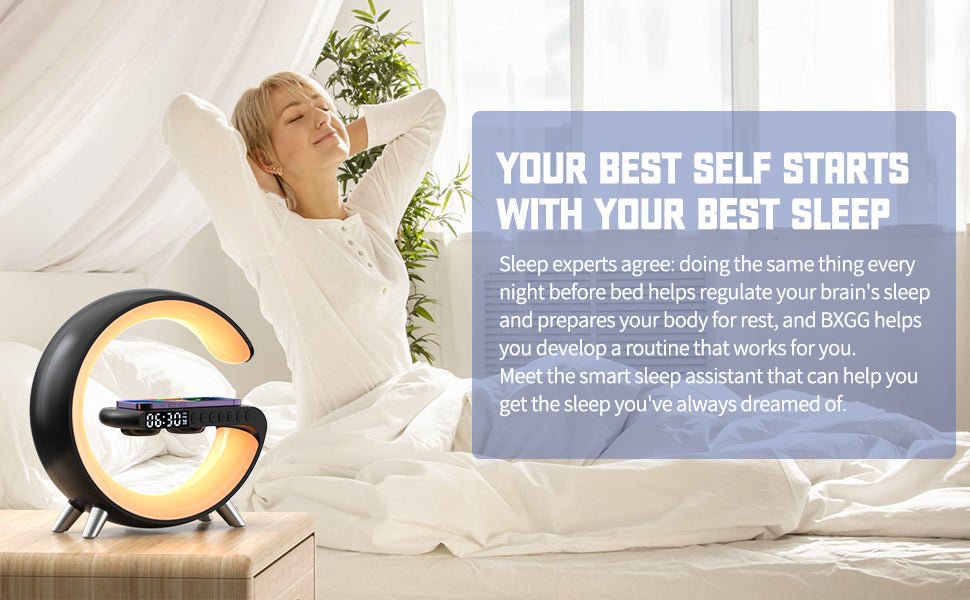 Multifunctional Wireless Charger 9 in 1 Smart Light Sound Machine Home Accessories at World Of Decor NZ