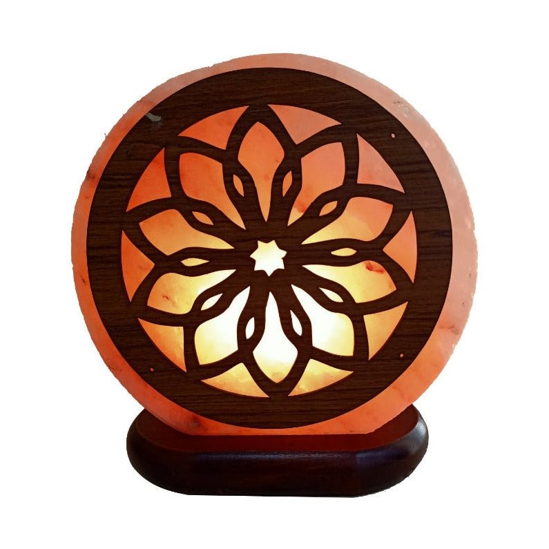 Authentic Himalayan Salt Lamp - Flower SALT LAMP at World Of Decor NZ