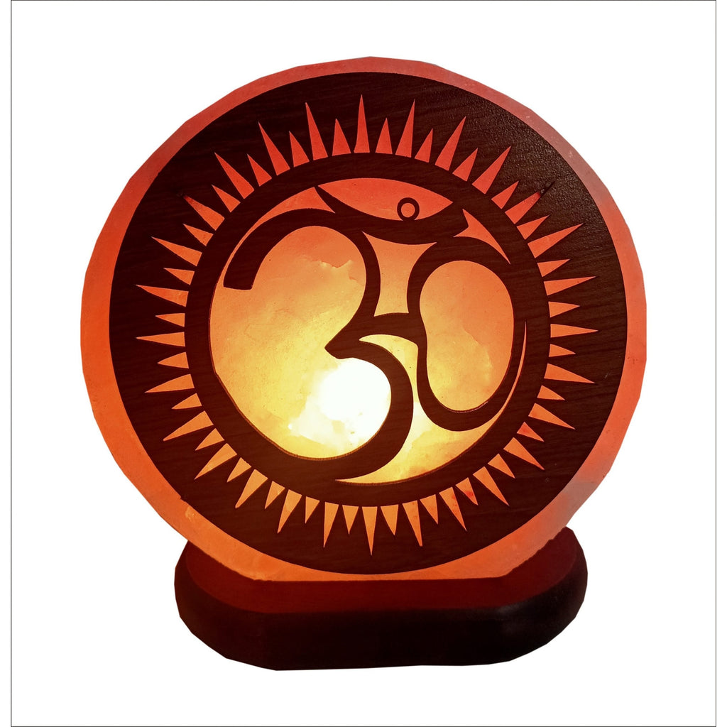 Himalayan Salt Lamp - OM SALT LAMP at World Of Decor NZ