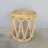Round Cane Stool /Plant Stand at World Of Decor NZ