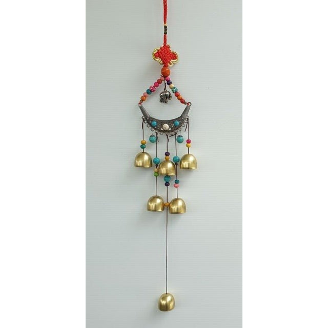Elephant Tibet 6 Bell Wind Chime at World Of Decor NZ
