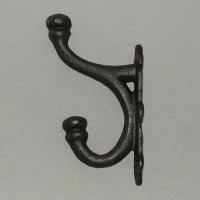 Double Wall Hook METAL/CAST IRON at World Of Decor NZ