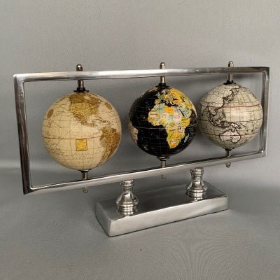 Globe Triple 10cm on Frame at World Of Decor NZ