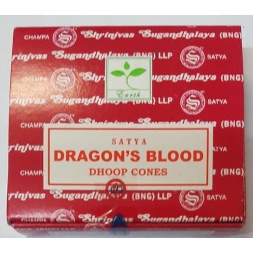Satya Dragon Blood Incense Cone INCENSE at World Of Decor NZ