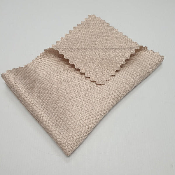 Microfibre Glass Cleaning Cloth - Brown BATHROOM & KITCHEN ACCESORIES at World Of Decor NZ