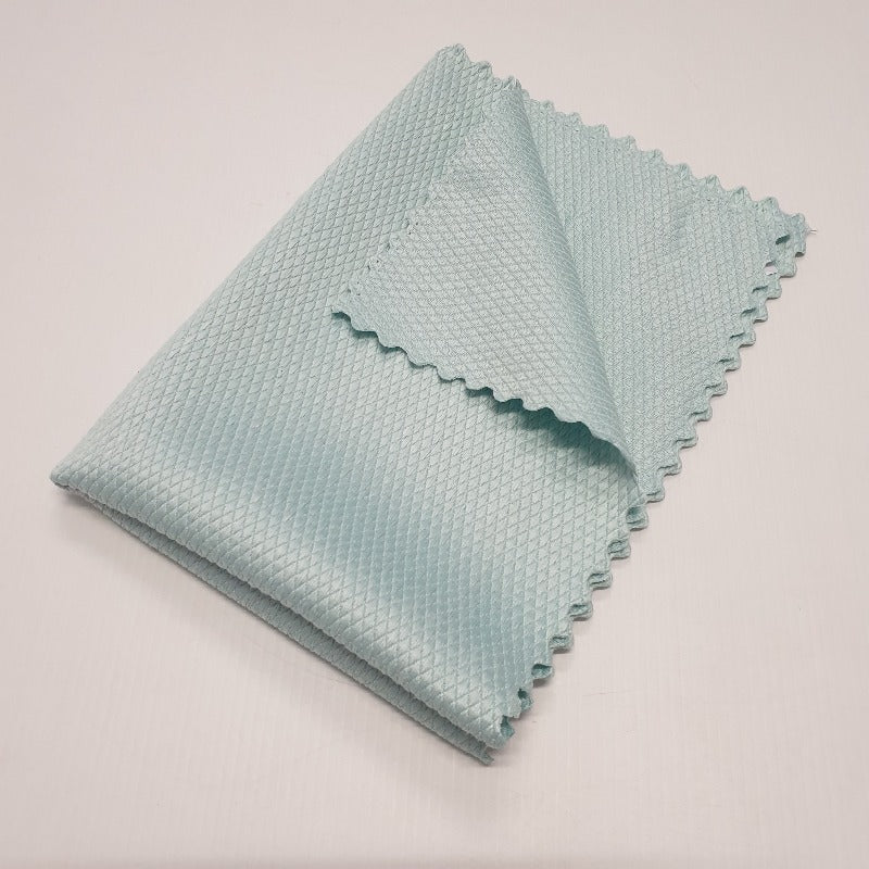 Microfibre Glass Cleaning Cloth - Blue BATHROOM at World Of Decor NZ