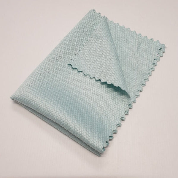 Microfibre Glass Cleaning Cloth - Blue BATHROOM at World Of Decor NZ