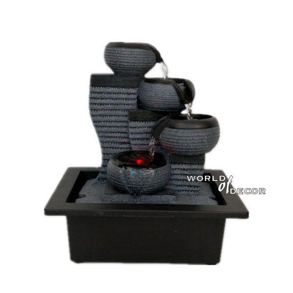 4 Tier Bowls Water Fountain WATER FOUNTAIN at World Of Decor NZ