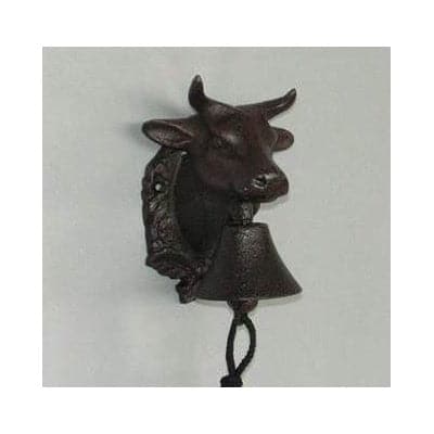 Bull Door Bell METAL/CAST IRON at World Of Decor NZ