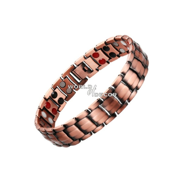 Copper Bracelet - 4 Type Magnet Copper Bracelet at World Of Decor NZ