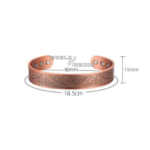 Copper Ring - Tree Of Life Copper Bracelet at World Of Decor NZ