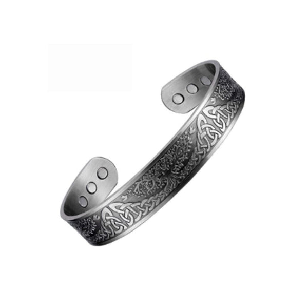 Copper Bracelet - Tree Of Life Silver Copper Bracelet at World Of Decor NZ