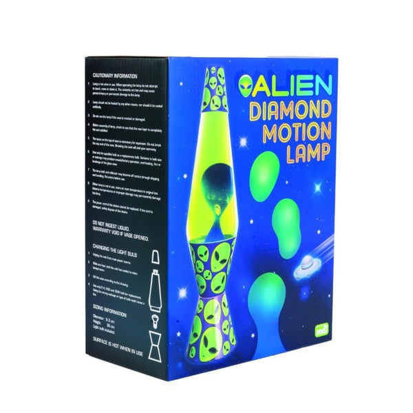 Diamond Lava Lamp-Alien at World Of Decor NZ