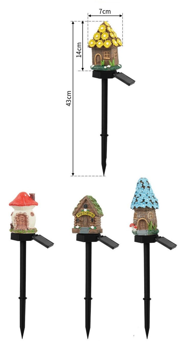 Fairy House Solar Light - Daisy Flower GARDEN & OUTDOOR at World Of Decor NZ