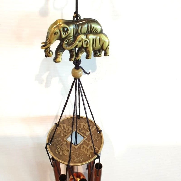 Feng Shui Windchime - Wealth Elephant Windchimes & Outdoors at World Of Decor NZ