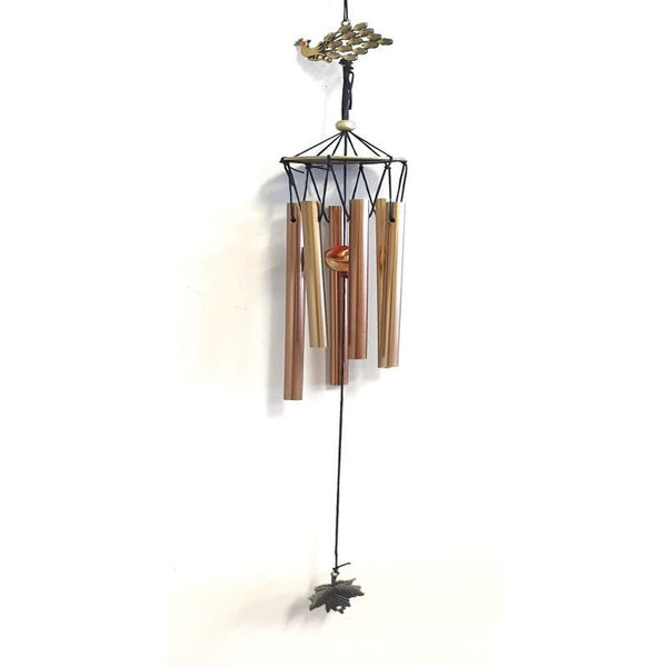 Feng Shui Windchime - Wealth Peacork Windchimes & Outdoors at World Of Decor NZ