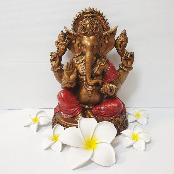 Ganesh With Base-Blue at World Of Decor NZ
