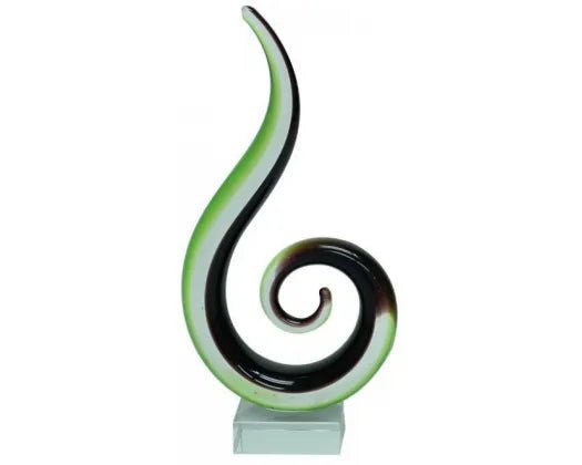 Koru Glass Hook 25cm KIWIANA at World Of Decor NZ