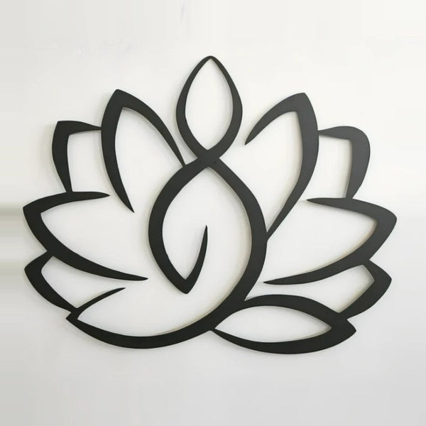 Meditation/Yoga Lotus Wall Art at World Of Decor NZ