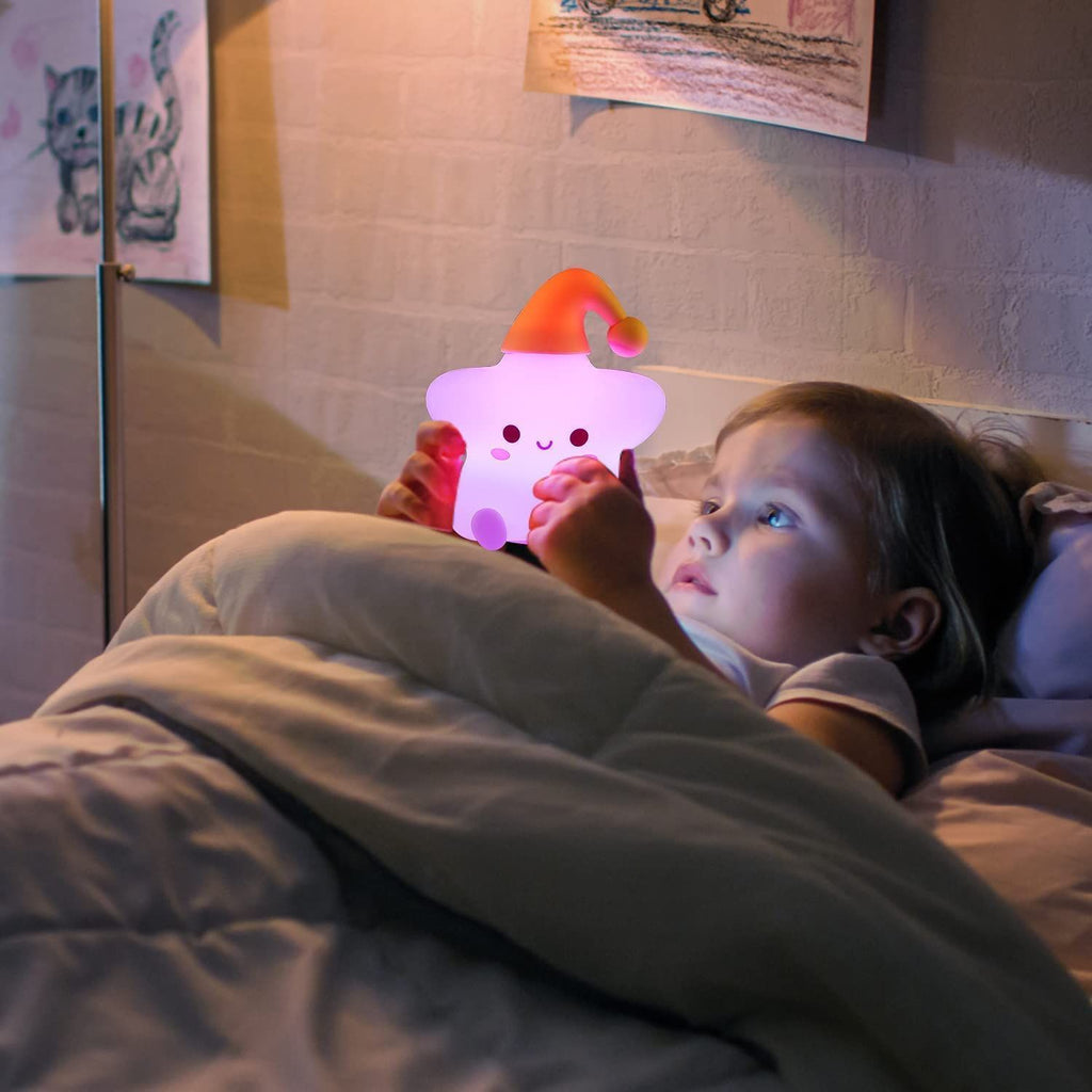 Soft Touch Silicone LED Light Star LAMP at World Of Decor NZ