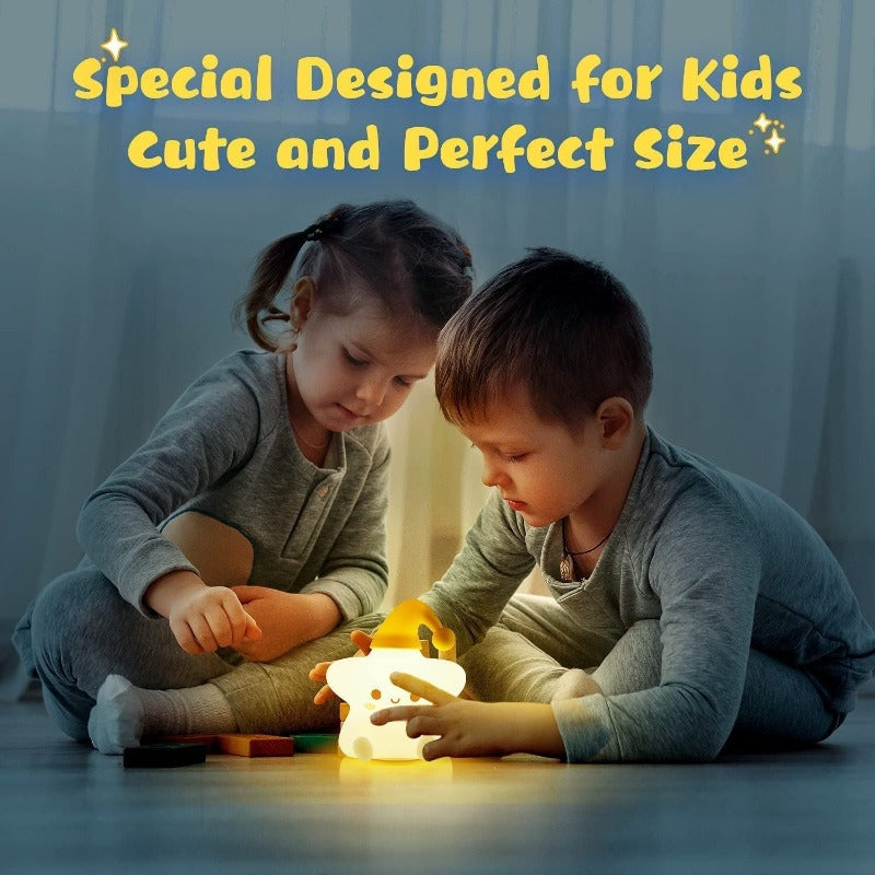 Soft Touch Silicone LED Light Star LAMP at World Of Decor NZ