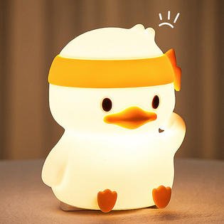 Soft Touch Silicone LED Ninja Duck LAMP at World Of Decor NZ