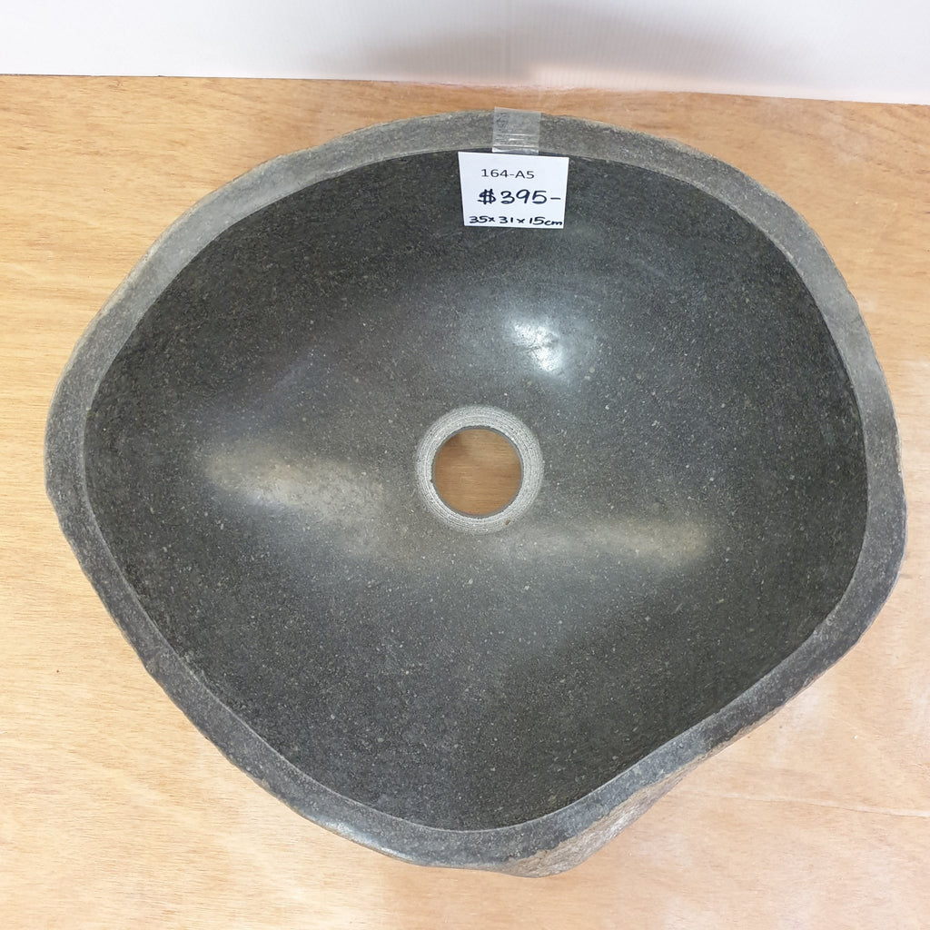 Stone Hand Basin Collections New Zealand 164 - A5 VOLCANIC ROCK at World Of Decor NZ