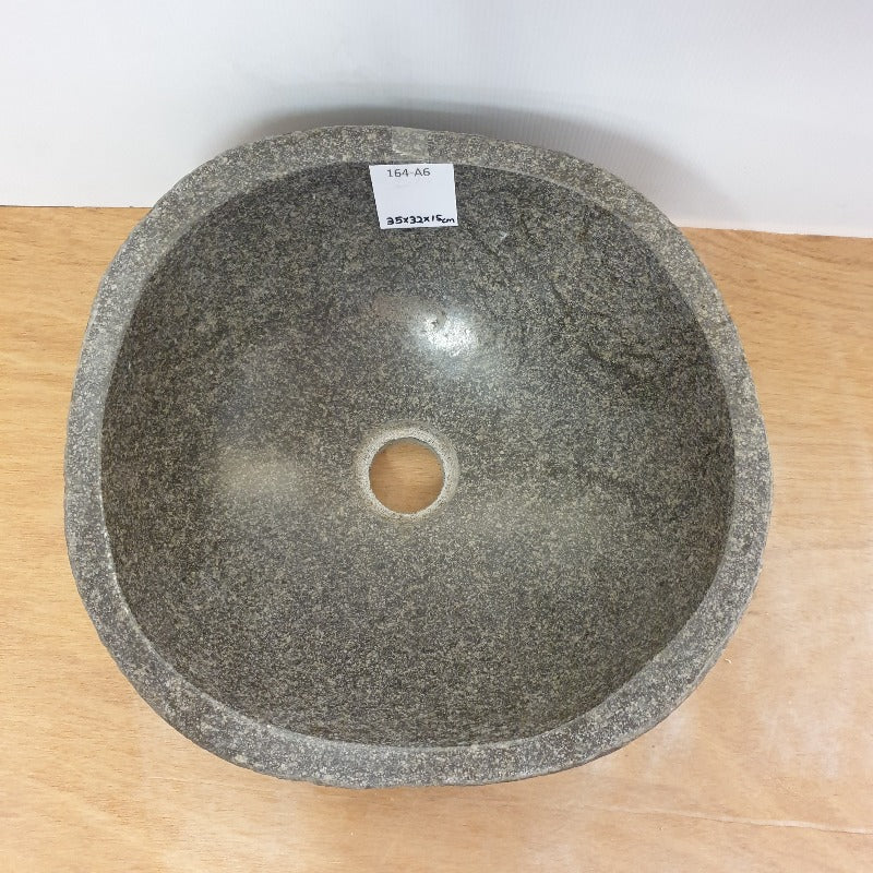 Stone Hand Basin Collections New Zealand 164 - A6 VOLCANIC ROCK at World Of Decor NZ