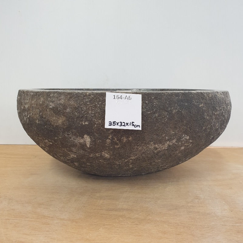 Stone Hand Basin Collections New Zealand 164 - A6 VOLCANIC ROCK at World Of Decor NZ