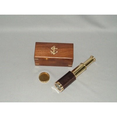 Telescope In Wooden Box ACCESSORIES at World Of Decor NZ