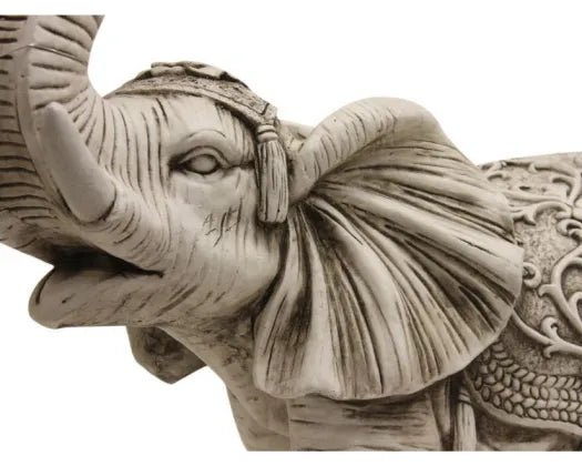 Trunk Up Elephant Statue at World Of Decor NZ