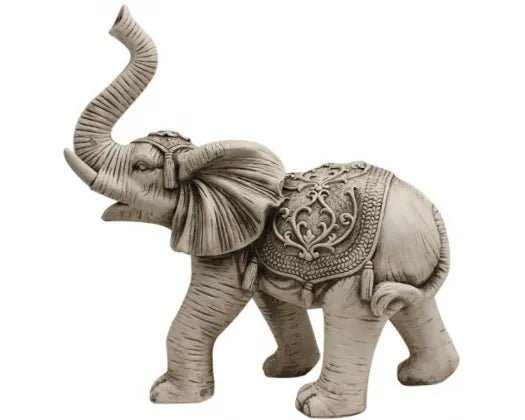 Trunk Up Elephant Statue GARDEN & OUTDOOR at World Of Decor NZ