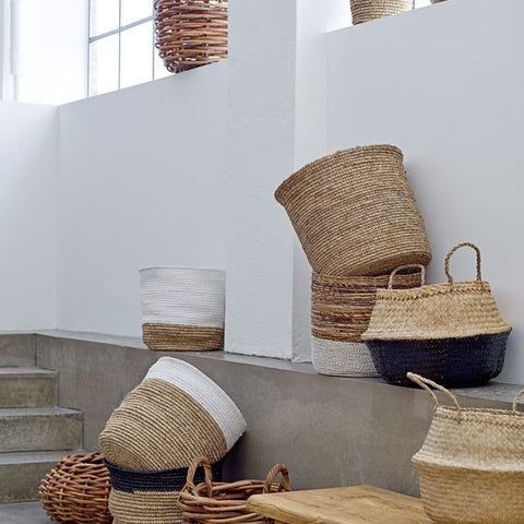 Organize your home with the perfect combination of style and utility storage, laundry, cane, wicker basket! World Of Decor
